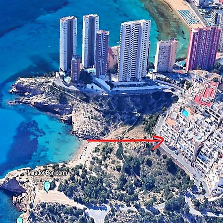 בנידורם Spectacular Sea Views 2 Bedrooms In Villa Marina מראה חיצוני תמונה